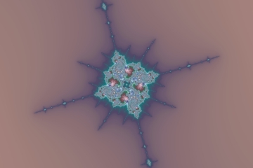 Mandelbrot fractal image named sea shop by Orbulon mandelbrot fractal image named sea shop