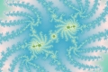Mandelbrot fractal image seaweed