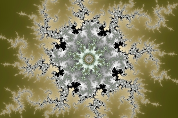 mandelbrot fractal image named serum