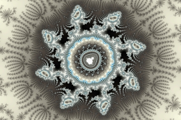 mandelbrot fractal image named snakeheads