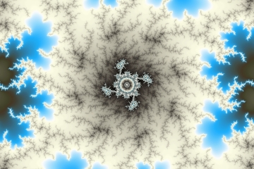 mandelbrot fractal image named snowball