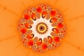 Mandelbrot fractal image solar twist