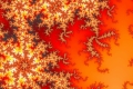 Mandelbrot fractal image solarburst
