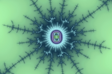 Mandelbrot fractal image named star5476 by blueway mandelbrot fractal image named star5476