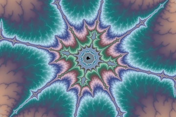 mandelbrot fractal image named Starflake