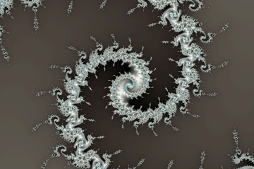 mandelbrot fractal image named Steel twisty