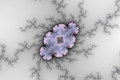 Mandelbrot fractal image stone guardian II