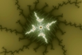 Mandelbrot fractal image stripe