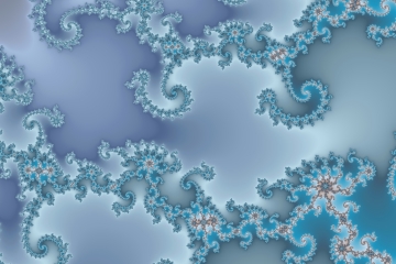 mandelbrot fractal image named swirling waves