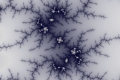Mandelbrot fractal image tombstone
