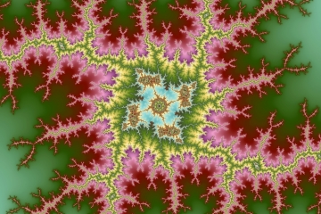 Mandelbrot fractal image named tower power by Orbulon mandelbrot fractal image named tower power