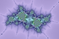 Mandelbrot fractal image trapped