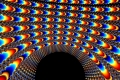 Mandelbrot fractal image Tunnel entrance