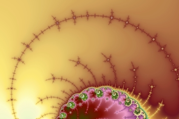 mandelbrot fractal image named Twilight Halo