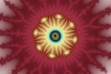 mandelbrot fractal image named urchinus