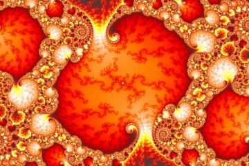 mandelbrot fractal image named Volcanic Garden