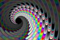 Mandelbrot fractal image Wave of light
