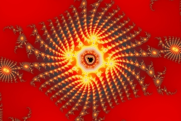 mandelbrot fractal image named web