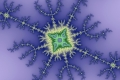 Mandelbrot fractal image weed