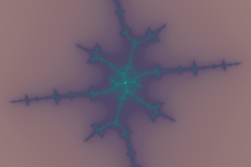 mandelbrot fractal image named winter seed