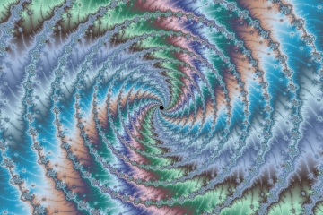 mandelbrot fractal image named Wir