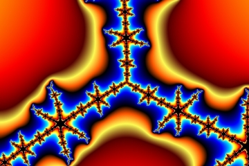 Mandelbrot fractal image named Wired Lands by CssLuck mandelbrot fractal image named Wired Lands
