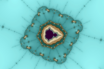 Mandelbrot fractal image named wizzle by Orbulon mandelbrot fractal image named wizzle